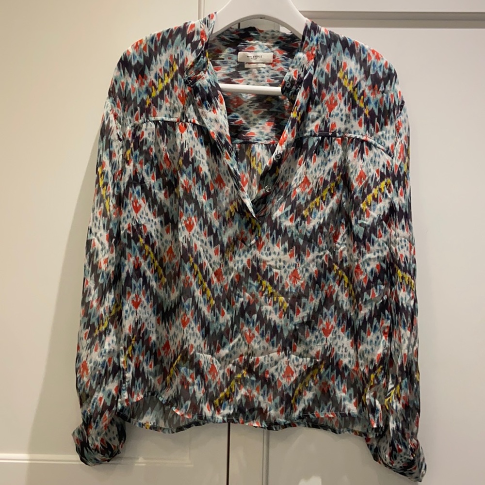 Isabel marrant silk blouse